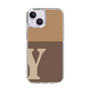 Slim Protection Case［ Original - initial two tone - Y brown ］