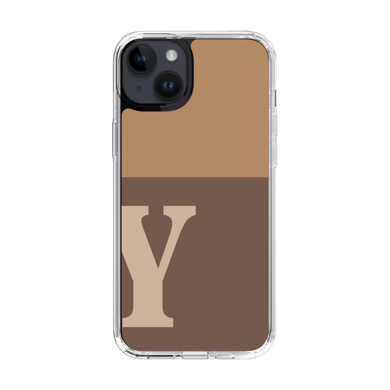 Slim Protection Case［ Original - initial two tone - Y brown ］