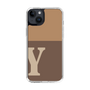 Slim Protection Case［ Original - initial two tone - Y brown ］