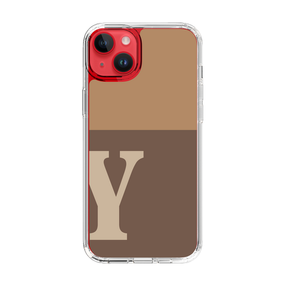Slim Protection Case［ Original - initial two tone - Y brown ］