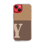 Slim Protection Case［ Original - initial two tone - Y brown ］