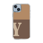 Slim Protection Case［ Original - initial two tone - Y brown ］
