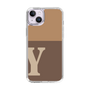 Slim Protection Case［ Original - initial two tone - Y brown ］