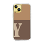 Slim Protection Case［ Original - initial two tone - Y brown ］