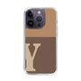 Slim Protection Case［ Original - initial two tone - Y brown ］