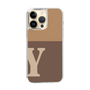 Slim Protection Case［ Original - initial two tone - Y brown ］