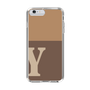 Slim Protection Case［ Original - initial two tone - Y brown ］