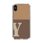 Slim Protection Case［ Original - initial two tone - Y brown ］