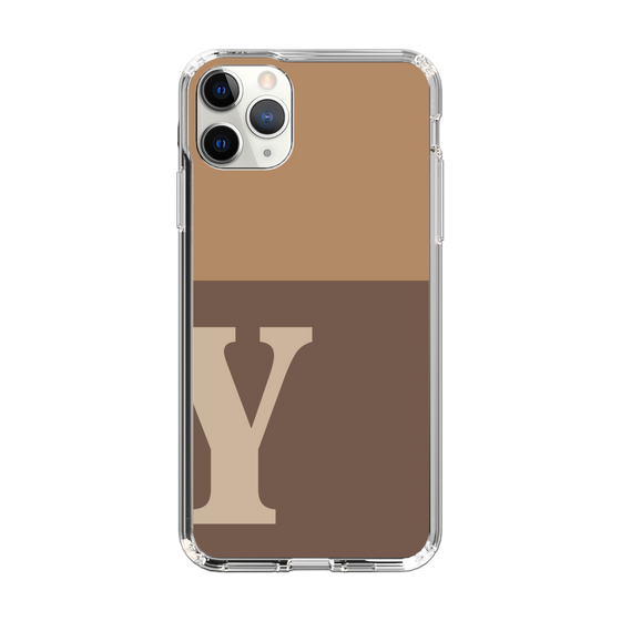 Slim Protection Case［ Original - initial two tone - Y brown ］