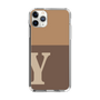 Slim Protection Case［ Original - initial two tone - Y brown ］