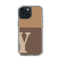 Slim Protection Case［ Original - initial two tone - Y brown ］