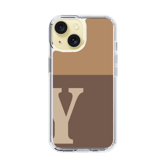 Slim Protection Case［ Original - initial two tone - Y brown ］