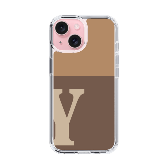 Slim Protection Case［ Original - initial two tone - Y brown ］