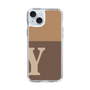 Slim Protection Case［ Original - initial two tone - Y brown ］