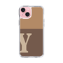 Slim Protection Case［ Original - initial two tone - Y brown ］