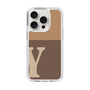 Slim Protection Case［ Original - initial two tone - Y brown ］