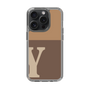 Slim Protection Case［ Original - initial two tone - Y brown ］