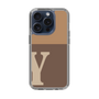 Slim Protection Case［ Original - initial two tone - Y brown ］