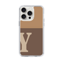 Slim Protection Case［ Original - initial two tone - Y brown ］