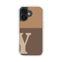 Slim Protection Case［ オリジナル - initial two tone - Y brown ］