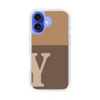 Slim Protection Case［ オリジナル - initial two tone - Y brown ］