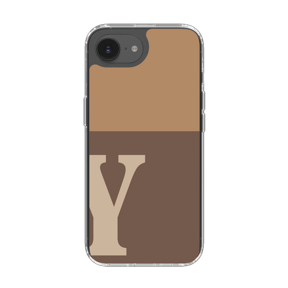 Slim Protection Case［ Original - initial two tone - Y brown ］