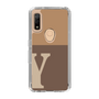 Slim Protection Case［ Original - initial two tone - Y brown ］