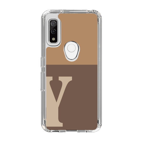 Slim Protection Case［ Original - initial two tone - Y brown ］
