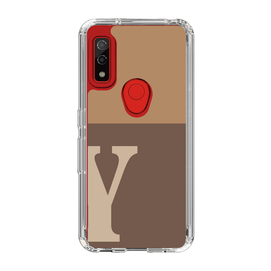 Slim Protection Case［ Original - initial two tone - Y brown ］