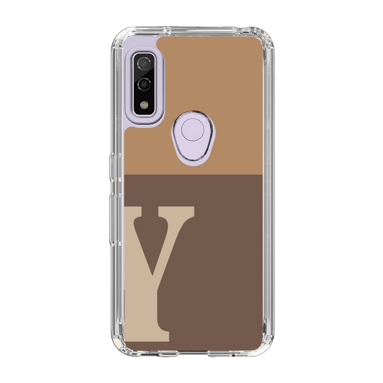 Slim Protection Case［ Original - initial two tone - Y brown ］