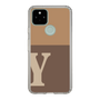 Slim Protection Case［ Original - initial two tone - Y brown ］