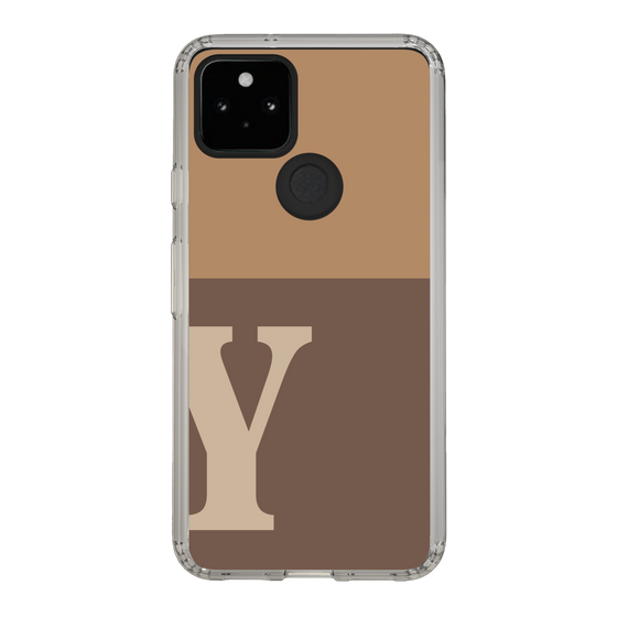 Slim Protection Case［ Original - initial two tone - Y brown ］