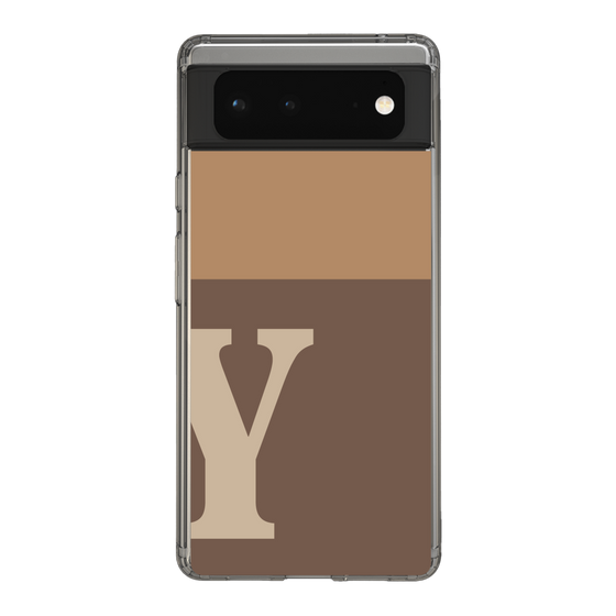 Slim Protection Case［ Original - initial two tone - Y brown ］