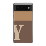 Slim Protection Case［ Original - initial two tone - Y brown ］