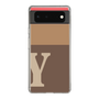 Slim Protection Case［ Original - initial two tone - Y brown ］