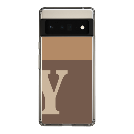 Slim Protection Case［ Original - initial two tone - Y brown ］