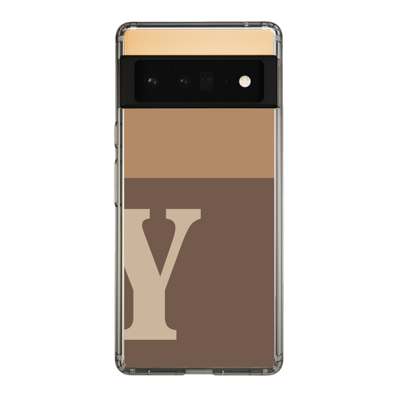Slim Protection Case［ Original - initial two tone - Y brown ］