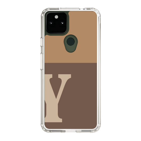 Slim Protection Case［ Original - initial two tone - Y brown ］