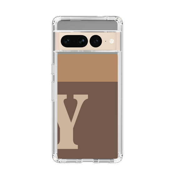 Slim Protection Case［ Original - initial two tone - Y brown ］