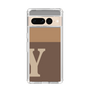 Slim Protection Case［ Original - initial two tone - Y brown ］