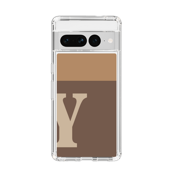 Slim Protection Case［ Original - initial two tone - Y brown ］