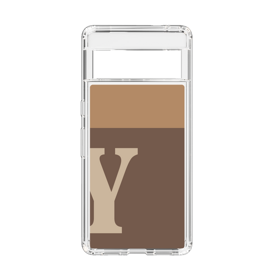 Slim Protection Case［ Original - initial two tone - Y brown ］