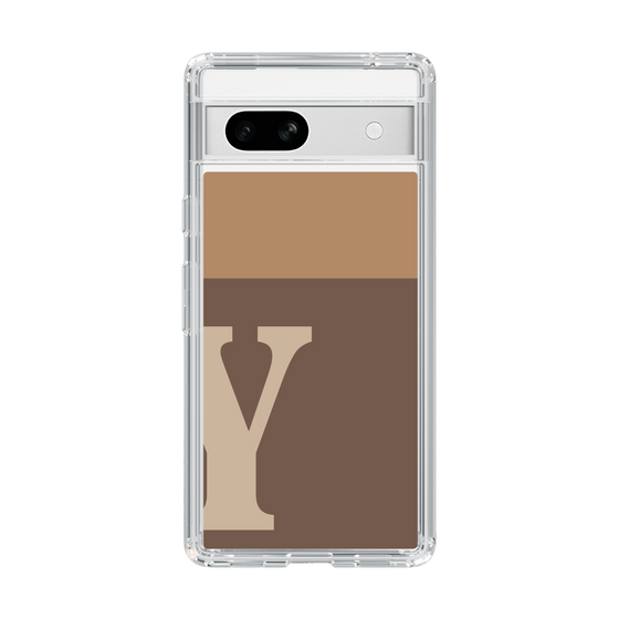 Slim Protection Case［ Original - initial two tone - Y brown ］