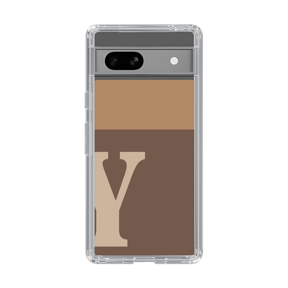 Slim Protection Case［ Original - initial two tone - Y brown ］