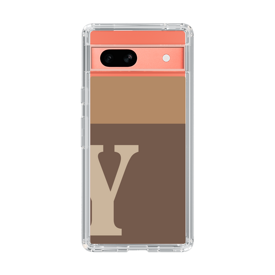 Slim Protection Case［ Original - initial two tone - Y brown ］