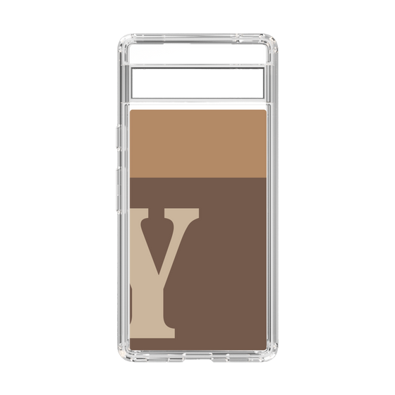 Slim Protection Case［ Original - initial two tone - Y brown ］