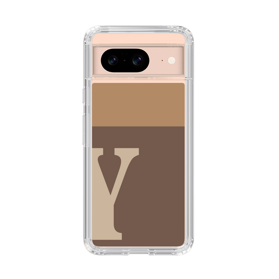 Slim Protection Case［ Original - initial two tone - Y brown ］