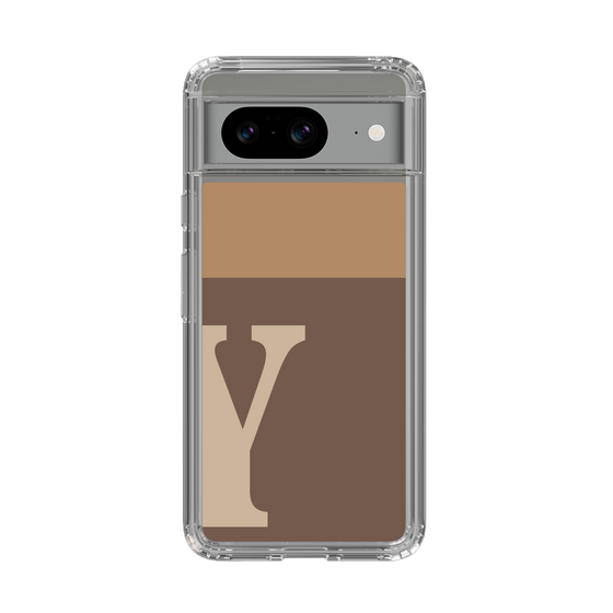 Slim Protection Case［ Original - initial two tone - Y brown ］
