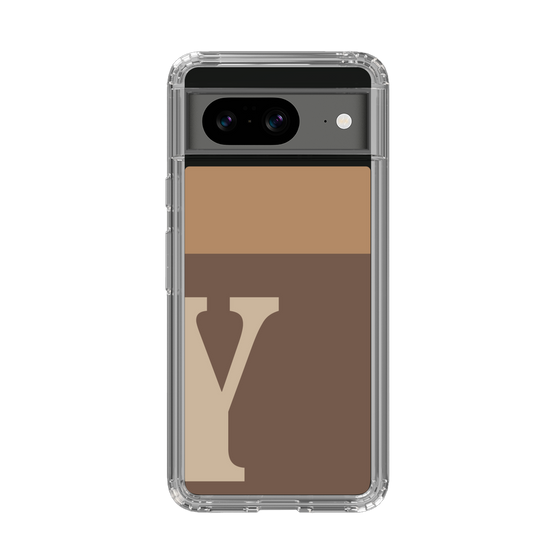 Slim Protection Case［ Original - initial two tone - Y brown ］