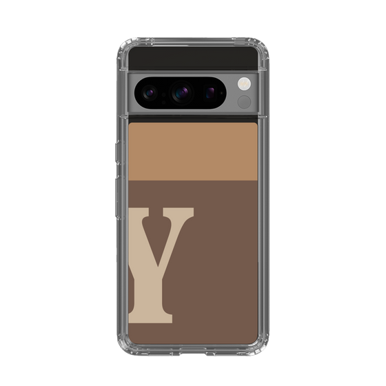 Slim Protection Case［ Original - initial two tone - Y brown ］